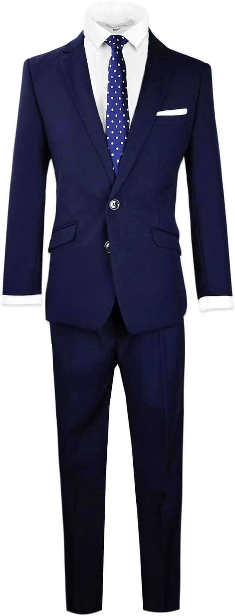 Signature Boys' Slim Fit Suit Complete Outfit