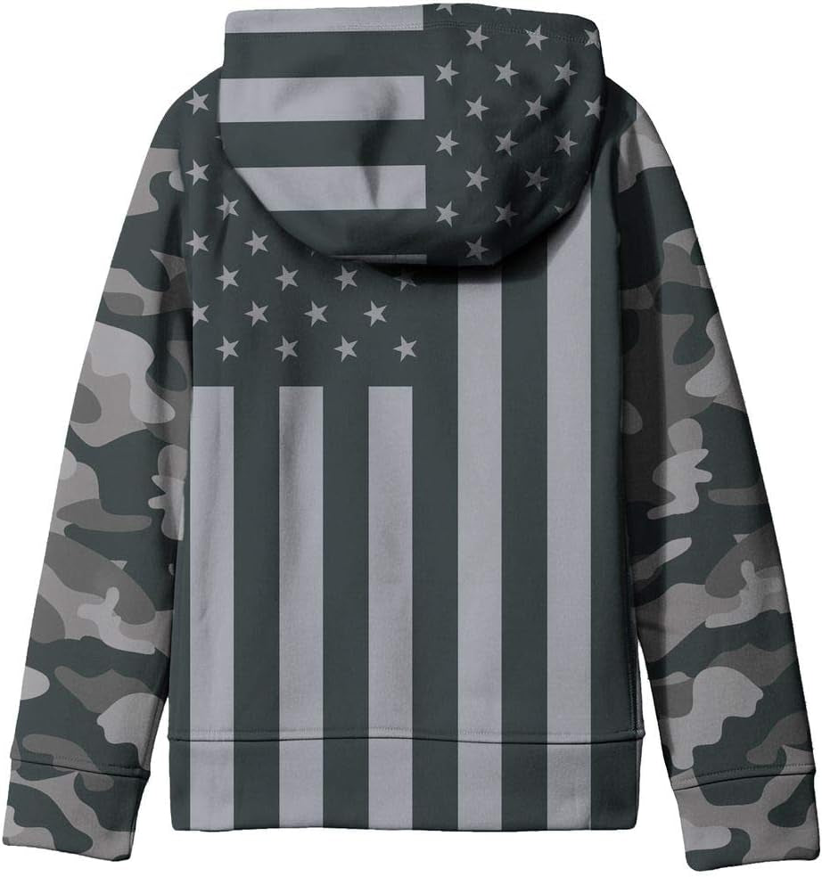 Teen Boys' Galaxy Fleece Sweatshirts Pocket Pullover Hoodies 4-16Y