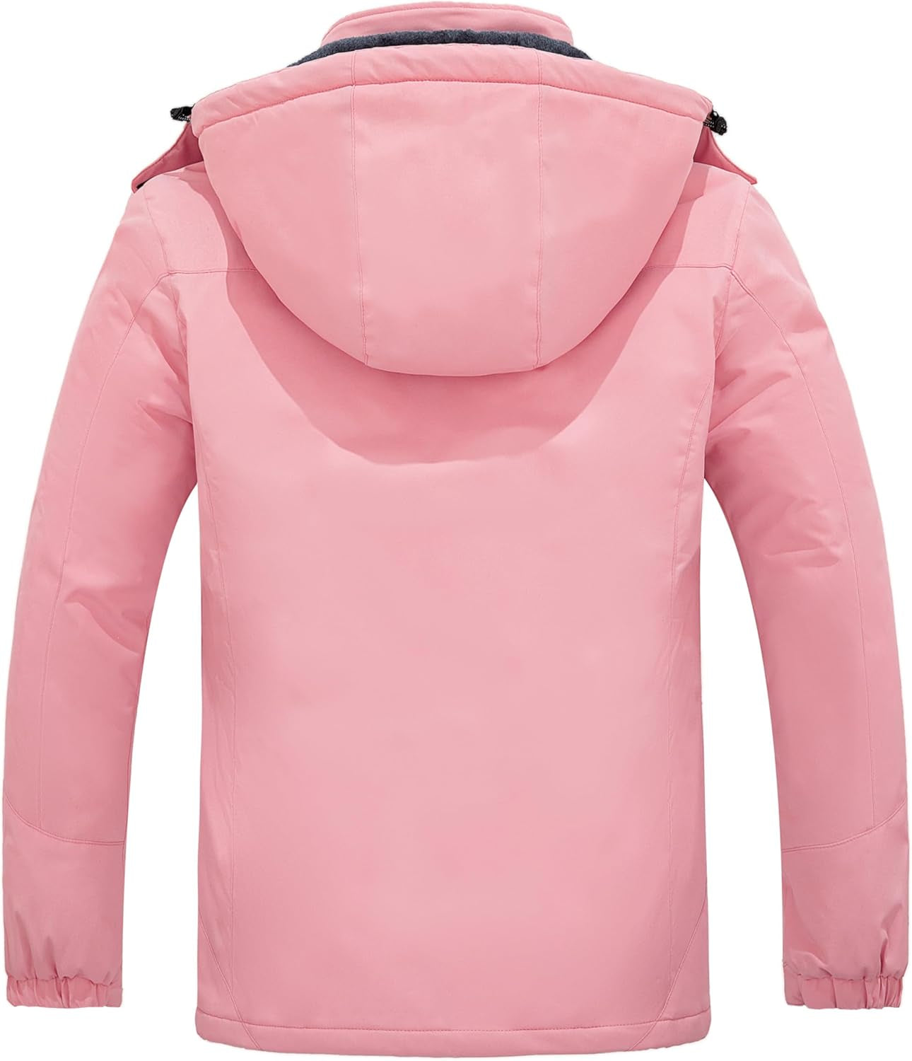 Women'S Mountain Waterproof Ski Jacket Windproof Rain Jacket Winter Warm Hooded Coat