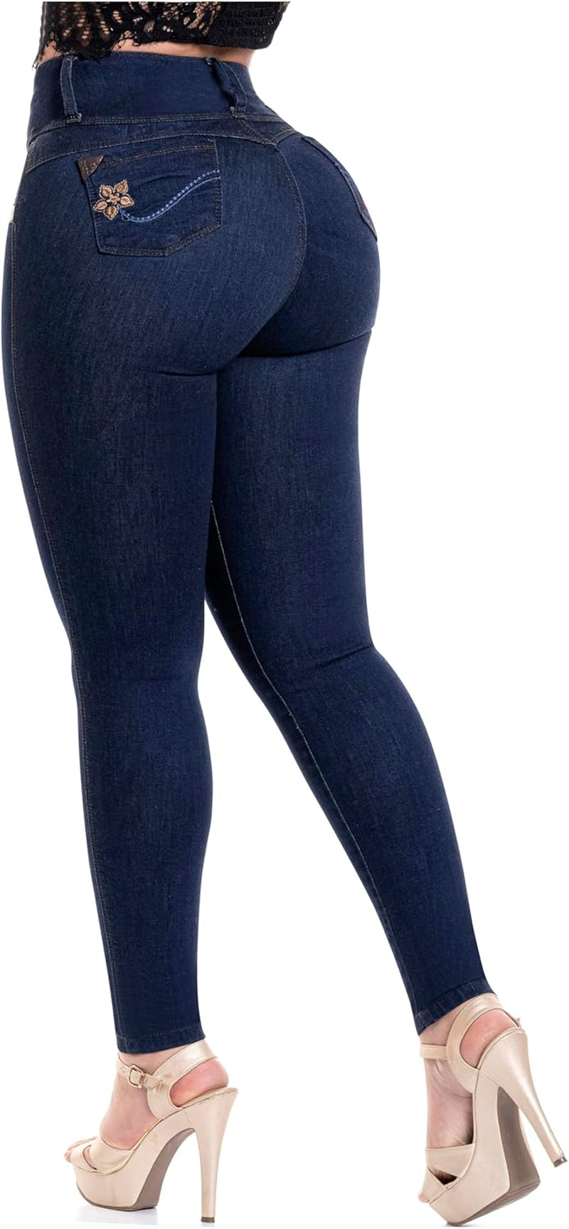 Butt Lifting Jeans | Pantalones Colombianos Levanta Cola | High Waisted Jeans for Women | Colombian Jeans