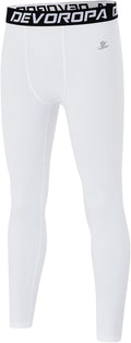 Boys Leggings Youth Compression Pants Sports Tights Basketball Football Baseball Soccer Baselayer Slim/Regular/Husky