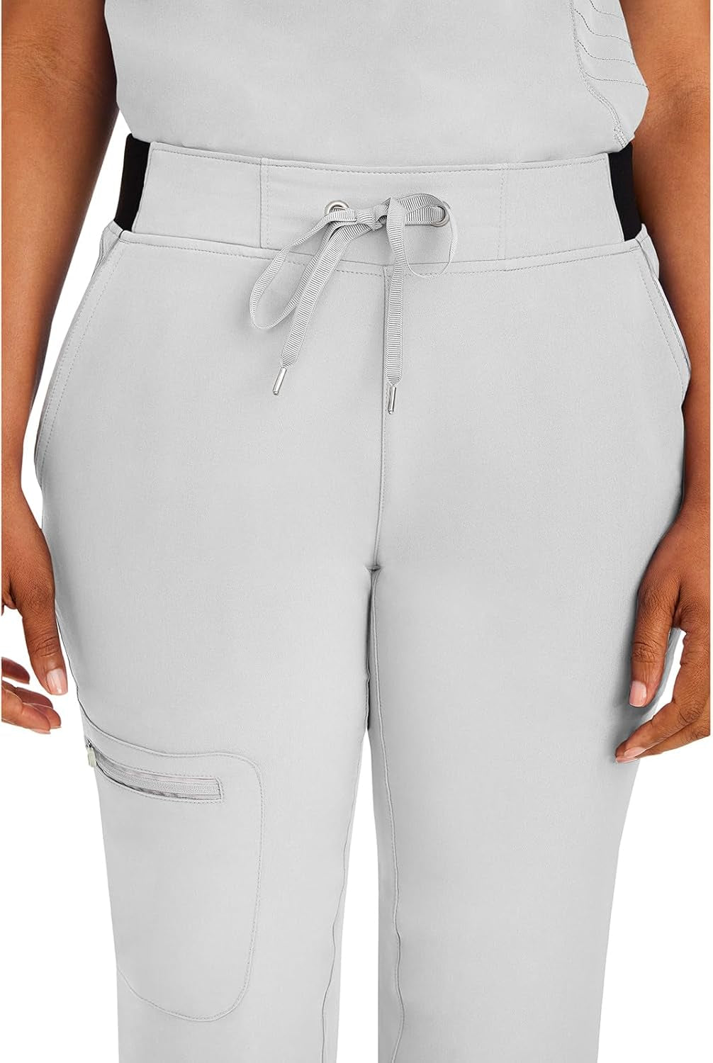 Womens Scrubs Pants 6 Pocket HH360 9151 Nisha Waistband Drawstring Premium Scrub Pant Athletic Design