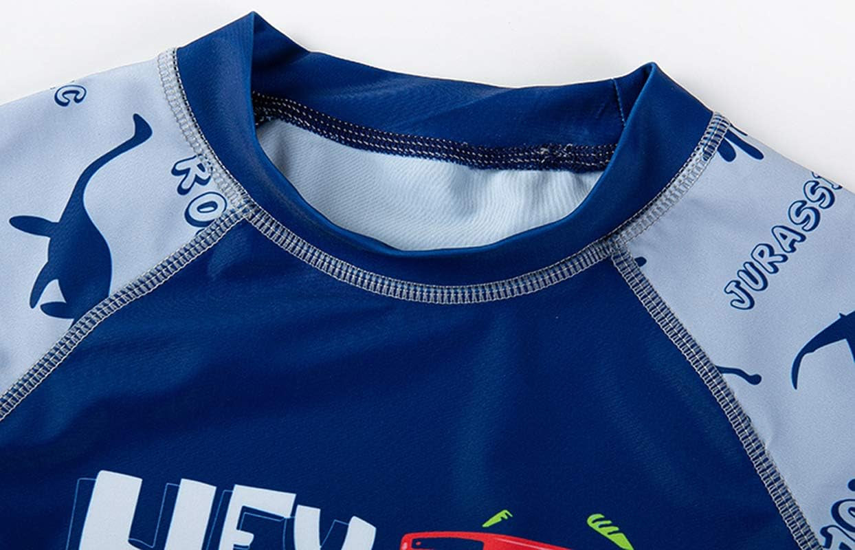 Baby and Toddler Boys' 3-Piece Swimsuit Set Bathing Suit with Hat